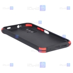 قاب محافظ ژله ای ضد ضربه با محافظ لنز شیائومی Shockproof Cover Case For Xiaomi Redmi 9T