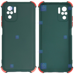 قاب محافظ ژله ای ضد ضربه با محافظ لنز شیائومی Shockproof Cover Case For Xiaomi Redmi Note 10s