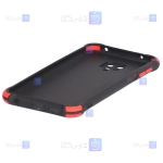قاب محافظ ژله ای ضد ضربه با محافظ لنز شیائومی Shockproof Cover Case For Xiaomi Redmi Note 9 Pro