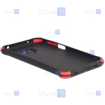 قاب محافظ ژله ای ضد ضربه با محافظ لنز شیائومی Shockproof Cover Case For Xiaomi Redmi Note 9 Pro