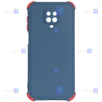 قاب محافظ ژله ای ضد ضربه با محافظ لنز شیائومی Shockproof Cover Case For Xiaomi Redmi Note 9 Pro