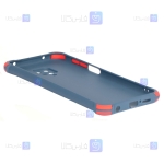 قاب محافظ ژله ای ضد ضربه با محافظ لنز شیائومی Shockproof Cover Case For Xiaomi Redmi Note 9 Pro