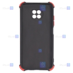 قاب محافظ ژله ای ضد ضربه با محافظ لنز شیائومی Shockproof Cover Case For Xiaomi Redmi Note 9T