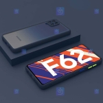 قاب محافظ پشت مات با محافظ لنز سامسونگ Transparent Hybrid Case With Lens Protector Samsung Galaxy M62