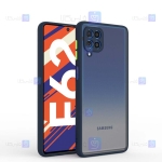 قاب محافظ پشت مات با محافظ لنز سامسونگ Transparent Hybrid Case With Lens Protector Samsung Galaxy M62