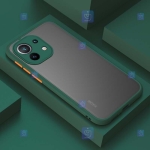 قاب گوشی شیائومی Mi 11 Lite مدل پشت مات محافظ لنزدار
