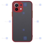 قاب گوشی شیائومی Mi 11 Lite مدل پشت مات محافظ لنزدار