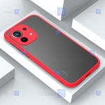 قاب گوشی شیائومی Mi 11 Lite مدل پشت مات محافظ لنزدار