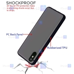 کاور پشت مات Xiaomi Redmi 9A مدل محافظ لنزدار