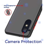 کاور پشت مات Xiaomi Redmi 9A مدل محافظ لنزدار