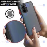 کاور پشت مات Xiaomi Redmi K40 مدل محافظ لنزدار
