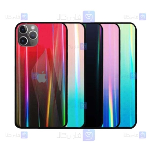 قاب لیزری Apple iPhone 11 Pro Max مدل رنگین کمانی