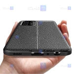 قاب طرح چرم محافظ لنز دار Samsung Galaxy A52 4G / 5G مدل Auto Focus