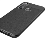 قاب ژله ای طرح چرم Xiaomi Redmi Note 8 2021 مدل Auto Focus