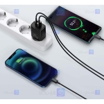 شارژر دیواری فست شارژ بیسوس Baseus Compact Quick Charger U+C PD QC CCCP20UE CCXJ-B01 EU توان 20 وات