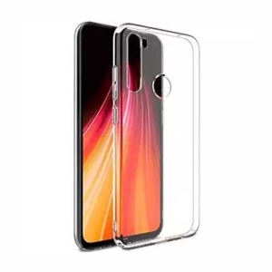 قاب شفاف Xiaomi Redmi Note 8 2021 مدل شیشه ای - ژله ای