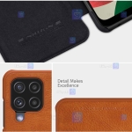 کیف چرمی نیلکین Samsung Galaxy A22 4G مدل Qin