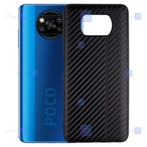 قاب کربنی Xiaomi Poco X3 مدل Carbon Shield