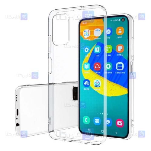 قاب ژله ای Samsung Galaxy F52 5G مدل شفاف