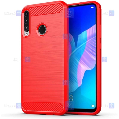 قاب ژله ای Huawei P40 Lite E مدل کربنی