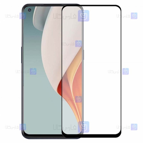 گلس Oneplus Nord N100 مدل تمام صفحه