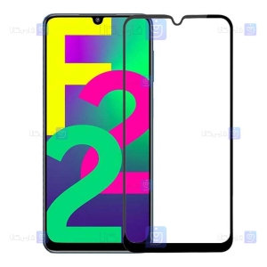 گلس تمام چسب Samsung Galaxy F22 مدل تمام صفحه
