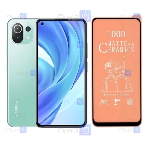 محافظ صفحه سرامیکی Xiaomi Mi 11 Lite مدل مات