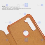 کیف چرمی نیلکین Xiaomi Redmi Note 8 2021 مدل Qin