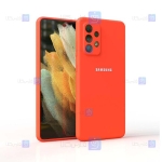 قاب سیلیکونی Samsung Galaxy A72 5G / 4G مدل محافظ لنز دار