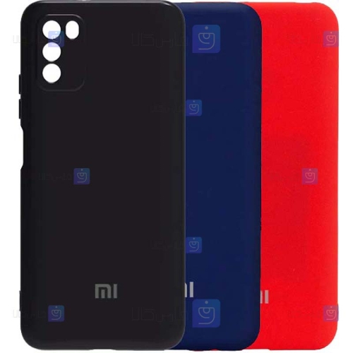 قاب سیلیکونی Xiaomi Poco M3 مدل محافظ لنز دار