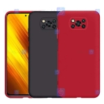 قاب سیلیکونی Xiaomi Poco X3 NFC مدل محافظ لنز دار
