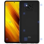 قاب سیلیکونی Xiaomi Poco X3 NFC مدل محافظ لنز دار