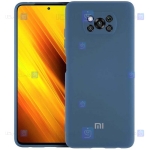 قاب سیلیکونی Xiaomi Poco X3 NFC مدل محافظ لنز دار