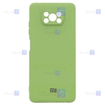 قاب سیلیکونی Xiaomi Poco X3 NFC مدل محافظ لنز دار