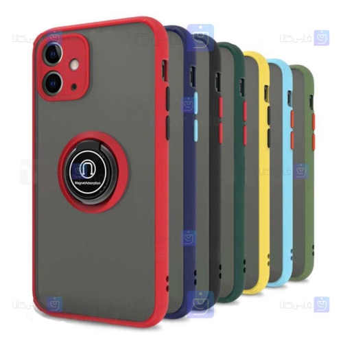 قاب پشت مات Apple iPhone 12 مدل انگشتی
