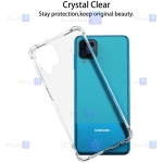 قاب کپسول دار Samsung Galaxy A12 مدل شیشه ای - ژله ای