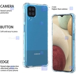 قاب کپسول دار Samsung Galaxy A12 مدل شیشه ای - ژله ای