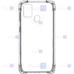 قاب کپسول دار Samsung Galaxy M31 مدل شیشه ای - ژله ای