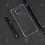 قاب کپسول دار Xiaomi Poco X3 Pro مدل شیشه ای - ژله ای