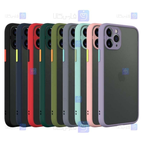 کاور پشت مات Apple iPhone 11 Pro مدل محافظ لنزدار