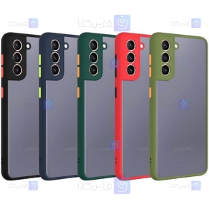 کاور پشت مات Samsung Galaxy S21 مدل محافظ لنزدار