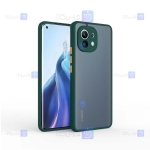 کاور پشت مات Xiaomi Mi 11 مدل محافظ لنزدار