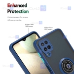 قاب پشت مات Samsung Galaxy A12 مدل انگشتی