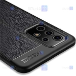 قاب طرح چرم محافظ لنز دار Samsung Galaxy A52s 5G مدل Auto Focus