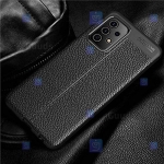 قاب طرح چرم محافظ لنز دار Samsung Galaxy A52s 5G مدل Auto Focus