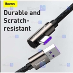 کابل تایپ سی فست شارژ بیسوس مدل CATCS-C01 طول 2 متر
