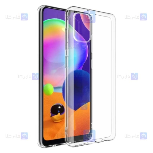 قاب شفاف Samsung Galaxy A31 مدل شیشه ای - ژله ای