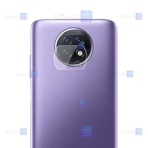 محافظ لنز Xiaomi Redmi Note 9 5G مدل شیشه ای