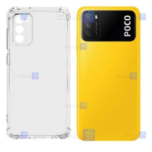 قاب ژله ای Xiaomi Poco M3 مدل کپسولی محافظ لنز دار