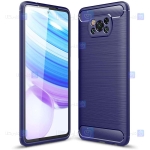 قاب ژله ای Xiaomi Poco X3 NFC مدل فیبر کربنی
